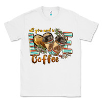 White all you need is love coffee Classic Tee - BarkalooDesign