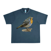 Midnight Navy yellow breast Urban Heavy Tee - LillyAllenDesigns