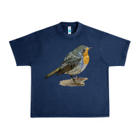 Navy yellow breast Urban Heavy Tee - LillyAllenDesigns