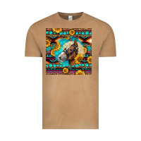 Haflinger Horse Aztec Vintage Tee | Teevron