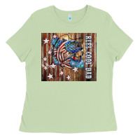 Matcha Western Reel Cool Dad American Ladies Tee - LillyAllenDesigns