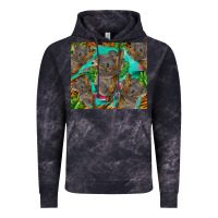 Cloud Black koala tumbler Vintage Hoodie - BarkalooDesign