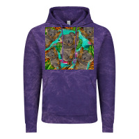 Cloud Purple koala tumbler Vintage Hoodie - BarkalooDesign