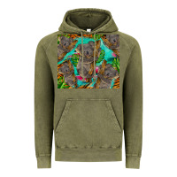Vintage Olive koala tumbler Vintage Hoodie - BarkalooDesign