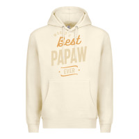 Sandshell Mens Best Papaw Ever Funny Dad / Grandpa Premium Hoodie - DesigneFamous