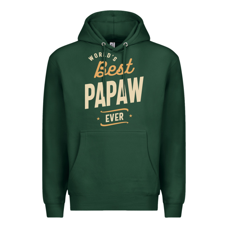Mens Best Papaw Ever Funny Dad / Grandpa Premium Hoodie by DesigneFamous | Teevron