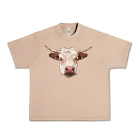 Burro hereford cow head Urban Heavy Tee - RanaPortraitStore