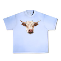 Grape Ice hereford cow head Urban Heavy Tee - RanaPortraitStore