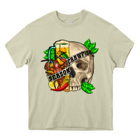 Mossy skull crawfish season Heavy Core Tee - FaDigitalArtStudio