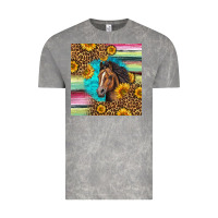 Cloud Rock quarter horse aztec pattern Vintage Tee - LillyAllenDesigns