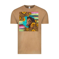 Vintage Camel quarter horse aztec pattern Vintage Tee - LillyAllenDesigns