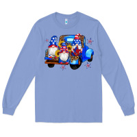 Colony Blue american flag gnomes truck sunflowers star leopard Long Sleeve Tee - Artiststas