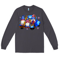 Smoke american flag gnomes truck sunflowers star leopard Long Sleeve Tee - Artiststas