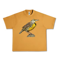 Peanut Butter Western Meadowlark Urban Heavy Tee - LillyAllenDesigns
