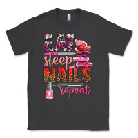 Smoke eat sleep nails repeat bbs Classic Tee - BundleAndBundleShop