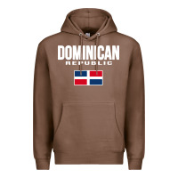 Chestnut dominican republic Premium Hoodie - DesigneFamous