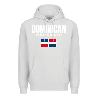 Dove Grey dominican republic Premium Hoodie - DesigneFamous