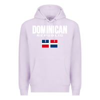 Lilac dominican republic Premium Hoodie - DesigneFamous