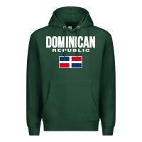 Sports Green dominican republic Premium Hoodie - DesigneFamous