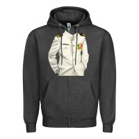 Charcoal Heather us navy Zipper Hoodie - RanaPortraitStore