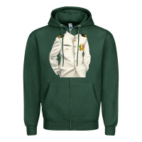 Sports Green us navy Zipper Hoodie - RanaPortraitStore