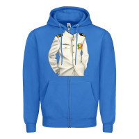 True Royal us navy Zipper Hoodie - RanaPortraitStore