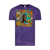 Cloud Purple western tennessee horse Vintage Tee - LillyAllenDesigns