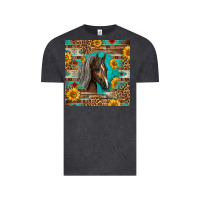 Vintage Black western tennessee horse Vintage Tee - LillyAllenDesigns