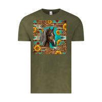 Vintage Olive western tennessee horse Vintage Tee - LillyAllenDesigns