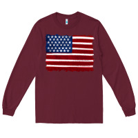 American Flag Long Sleeve Tee | Teevron