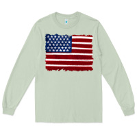 Matcha american flag Long Sleeve Tee - Artiststas