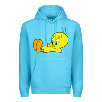 Ocean Blue tweety bird Premium Hoodie - DesigneFamous