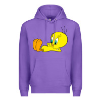 Purple tweety bird Premium Hoodie - DesigneFamous