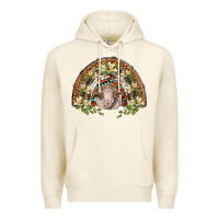 Tofu merino wool ram lily rainbow Premium Hoodie - BarkalooDesign