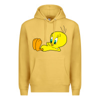 Antique Gold tweety bird Premium Hoodie - DesigneFamous