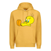 Mustard tweety bird Premium Hoodie - DesigneFamous