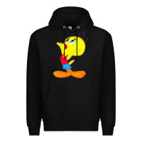 Black tweety bird Premium Hoodie - DesigneFamous