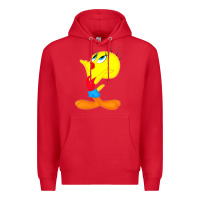 Red tweety bird Premium Hoodie - DesigneFamous