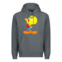 Rock tweety bird Premium Hoodie - DesigneFamous