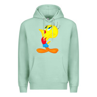 Seafoam tweety bird Premium Hoodie - DesigneFamous