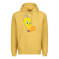 Antique Gold tweety bird Premium Hoodie - DesigneFamous