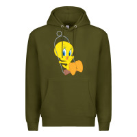 Army Green tweety bird Premium Hoodie - DesigneFamous