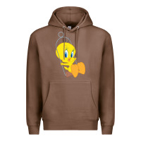 Chestnut tweety bird Premium Hoodie - DesigneFamous