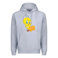Heather Grey tweety bird Premium Hoodie - DesigneFamous