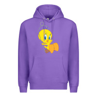 Purple tweety bird Premium Hoodie - DesigneFamous