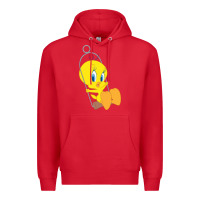 Red tweety bird Premium Hoodie - DesigneFamous