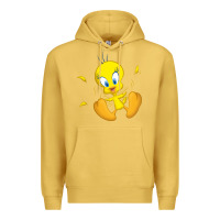 Antique Gold tweety bird Premium Hoodie - DesigneFamous