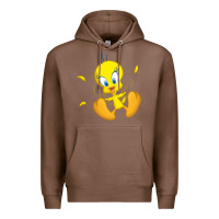 Chestnut tweety bird Premium Hoodie - DesigneFamous