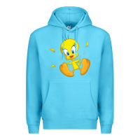 Ocean Blue tweety bird Premium Hoodie - DesigneFamous