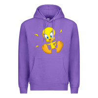 Purple tweety bird Premium Hoodie - DesigneFamous